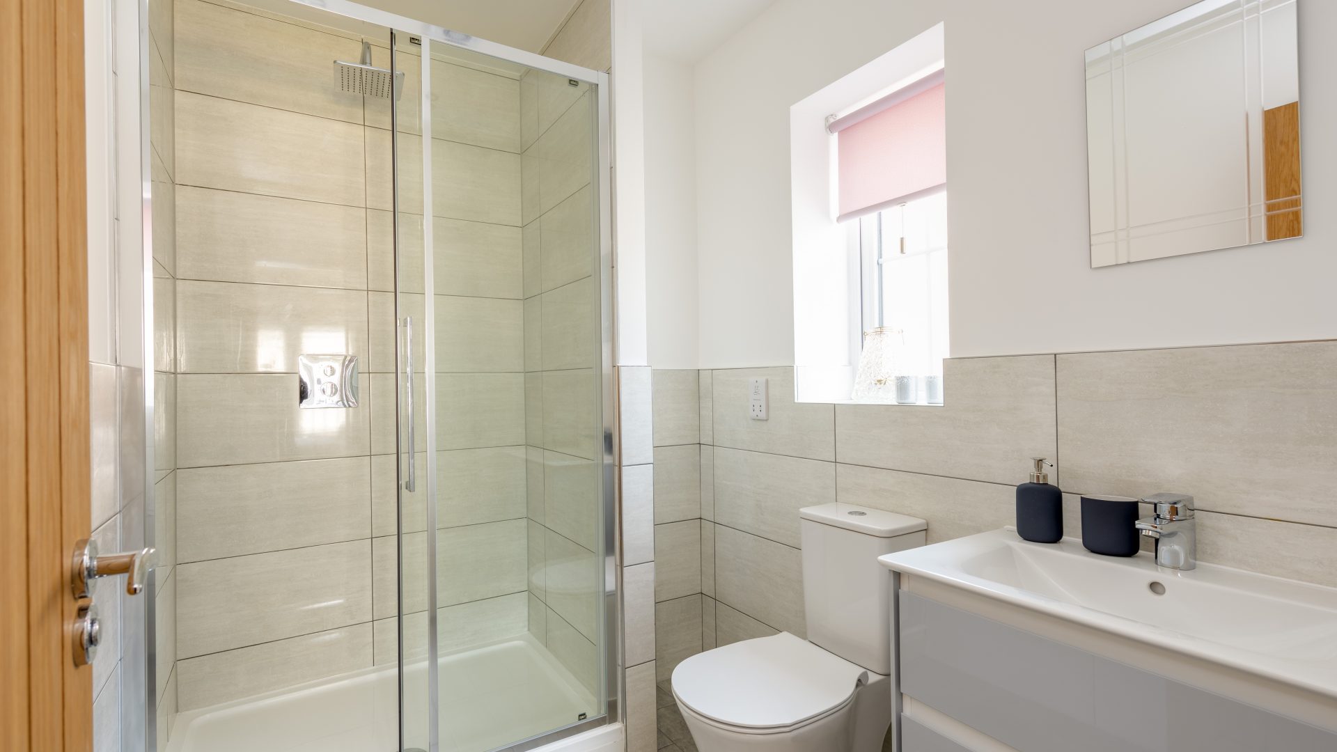 Luxury new build house bathroom