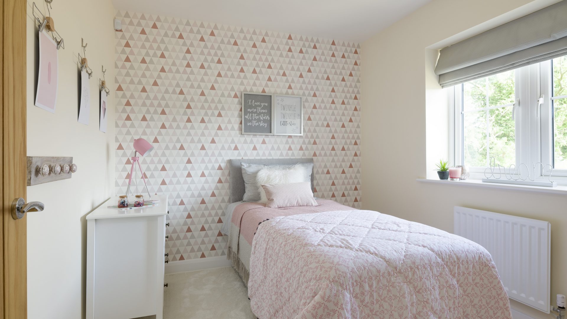 Luxury new build house interior