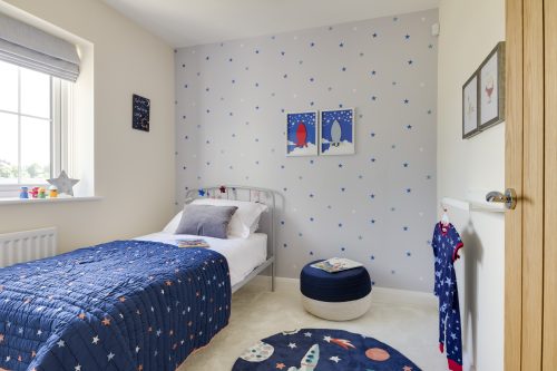 Luxury new build house interior