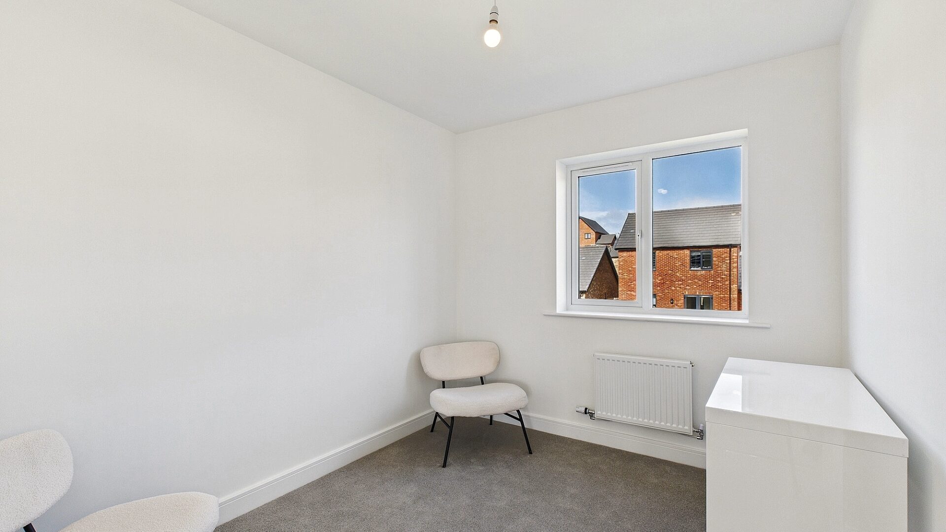 Bedroom in The Derwent house type at Farries Field, Stainburn