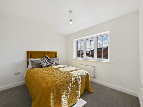 Bedroom in The Derwent house type at Farries Field, Stainburn