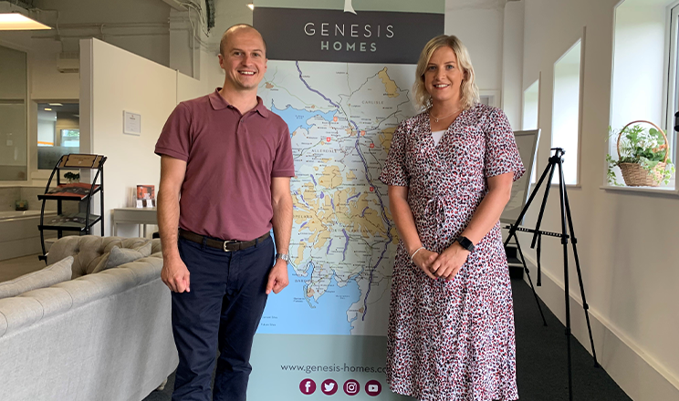 Business analyst Laura Pepper joins the team at Genesis Homes