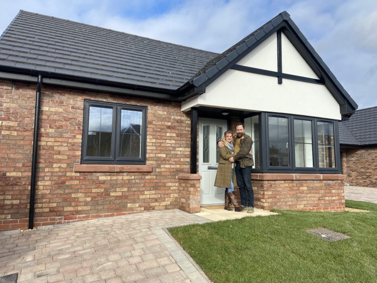 Couple’s new build bungalow journey a hit with hundreds of Instagrammers