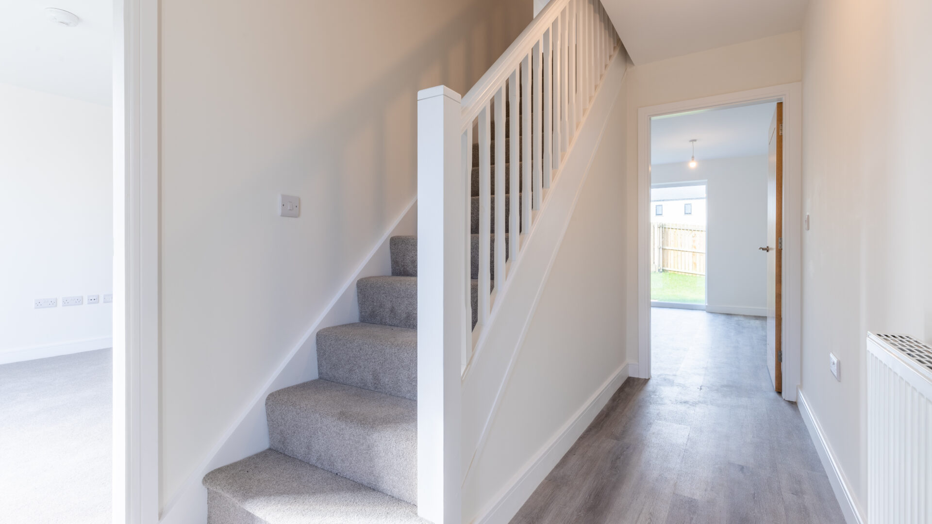The hallway in The Lindale, new build home at Meadow Rigg in Kendal - Genesis Homes