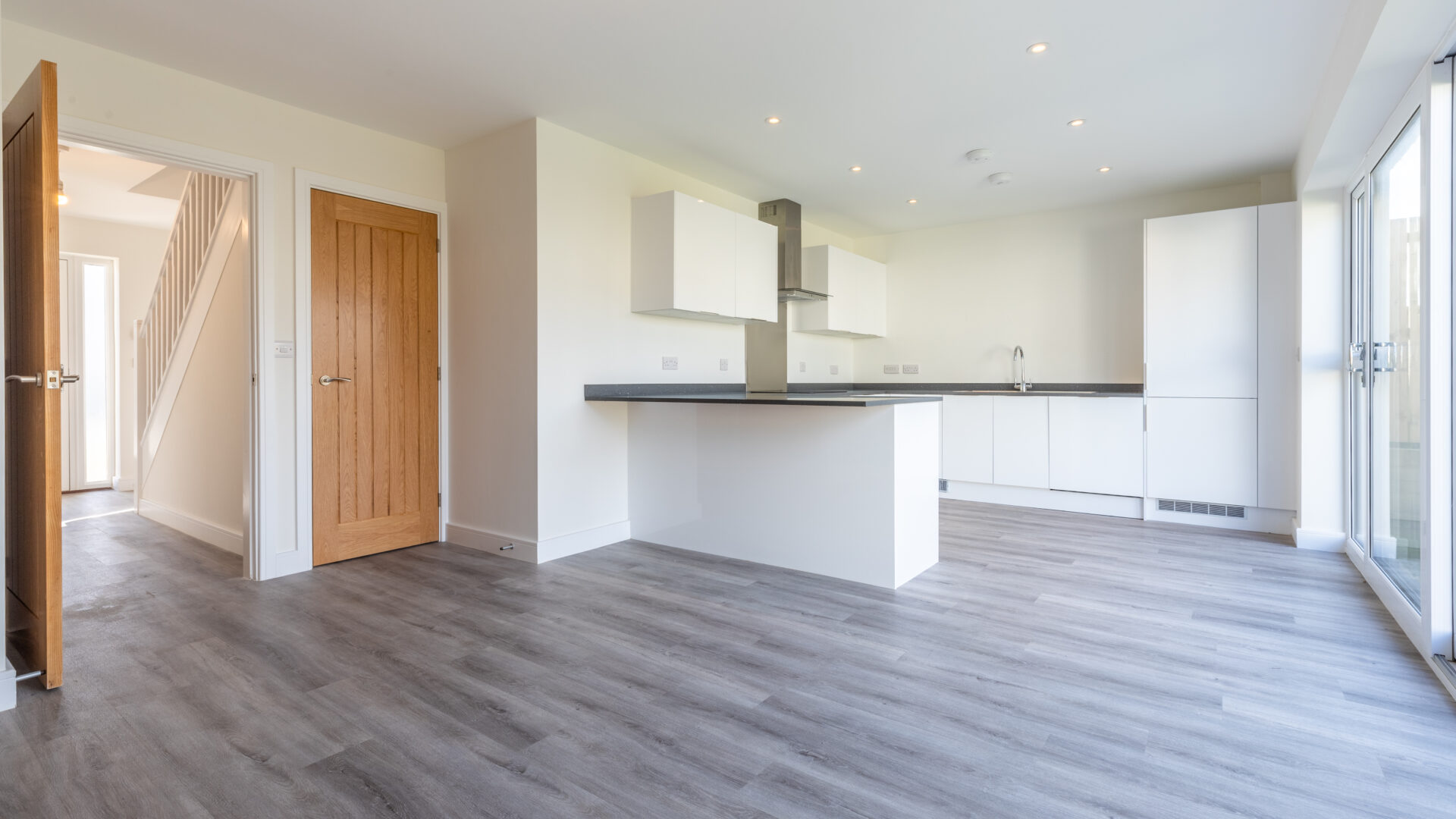 The kitchen/dining area in The Lindale, new build home at Meadow Rigg in Kendal - Genesis Homes