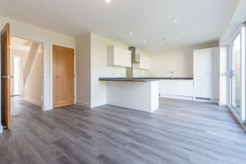 The kitchen/dining area in The Lindale, new build home at Meadow Rigg in Kendal - Genesis Homes