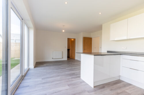 The kitchen/dining area in The Lindale, new build home at Meadow Rigg in Kendal - Genesis Homes