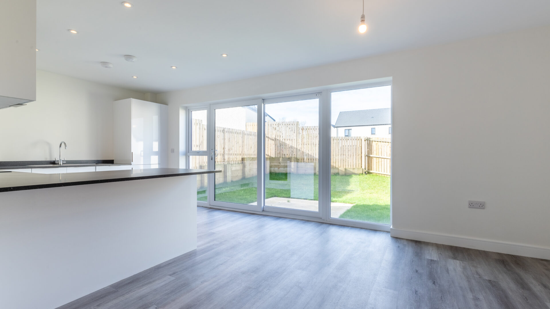 The kitchen/dining area in The Lindale, new build home at Meadow Rigg in Kendal - Genesis Homes