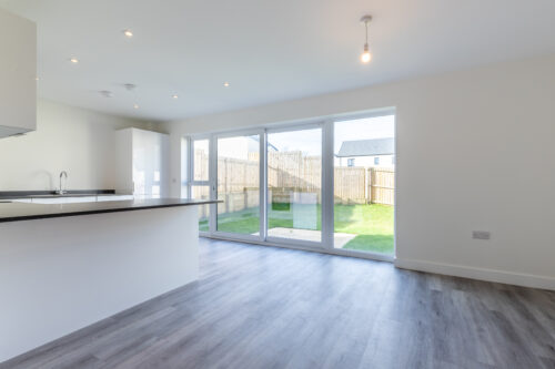The kitchen/dining area in The Lindale, new build home at Meadow Rigg in Kendal - Genesis Homes