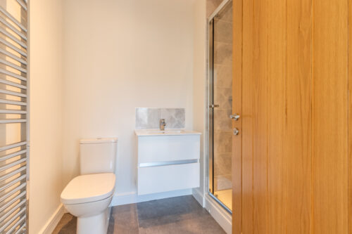 The en-suite bathroom in The Lindale, new build home at Meadow Rigg in Kendal - Genesis Homes