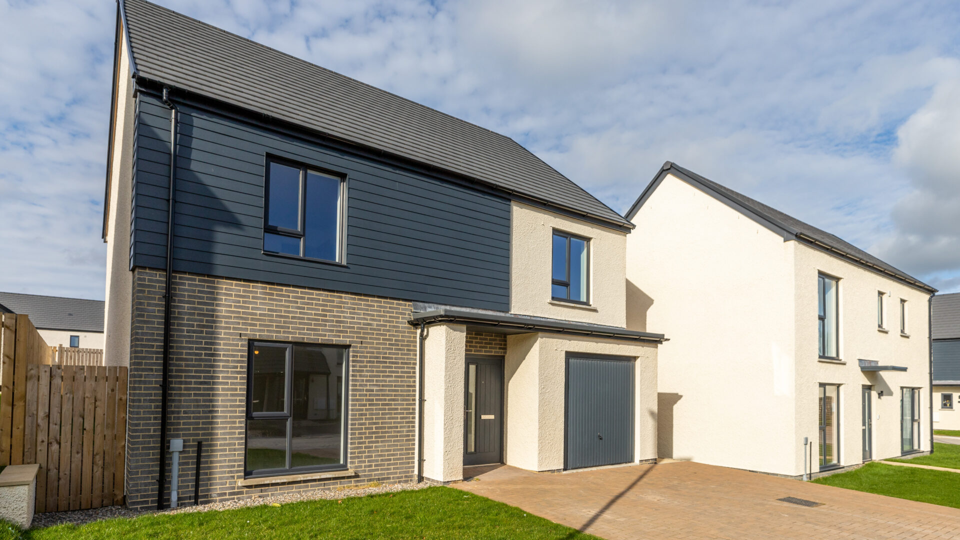 The exterior of The Lindale, new build home at Meadow Rigg in Kendal - Genesis Homes