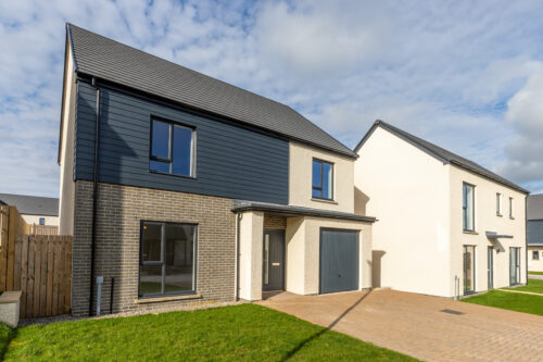 The exterior of The Lindale, new build home at Meadow Rigg in Kendal - Genesis Homes