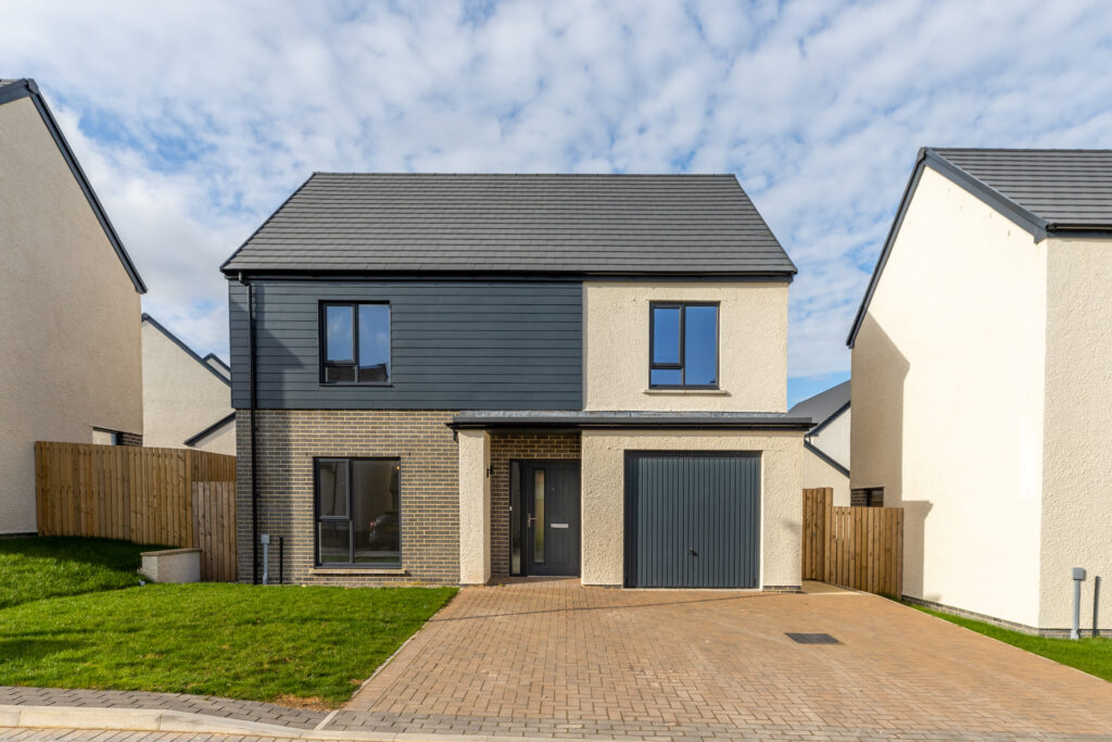 The exterior of The Lindale, new build home at Meadow Rigg in Kendal - Genesis Homes