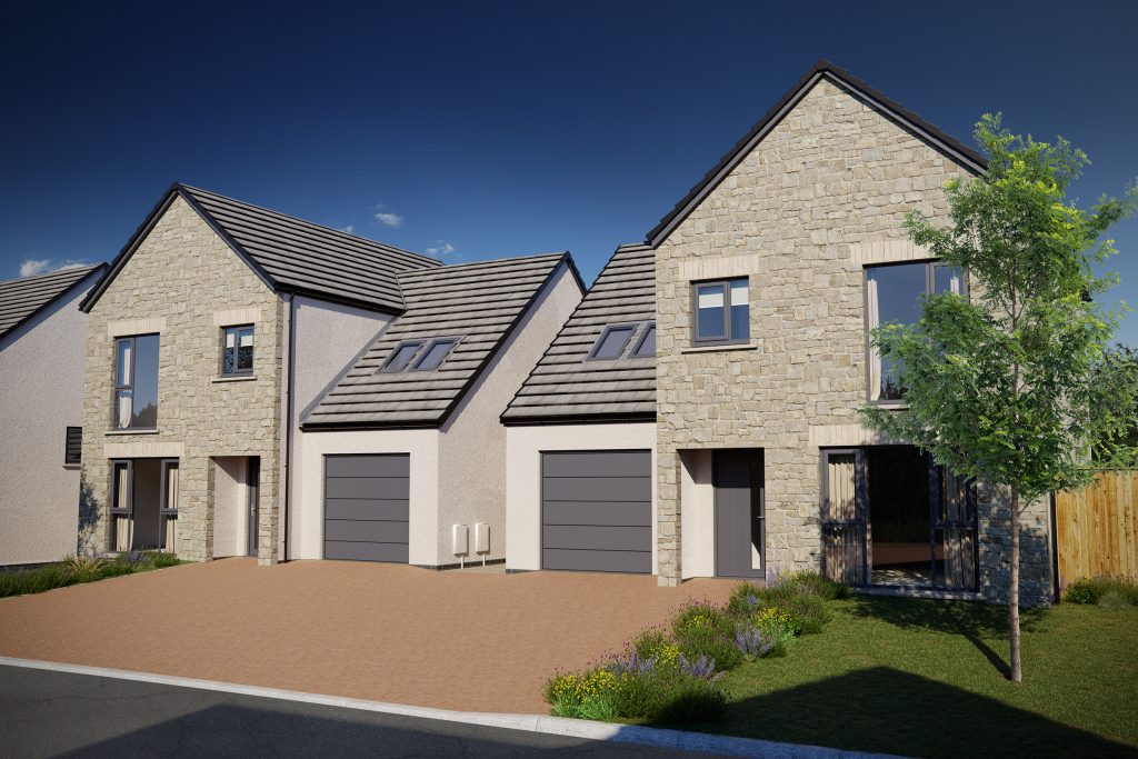 High standard new build house