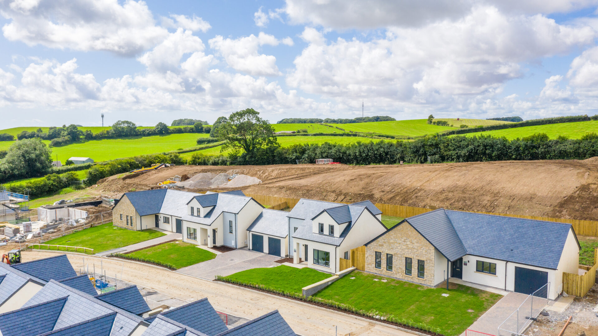 Olive Green View in Halton, new build development in progress - Russell Armer by Genesis Homes