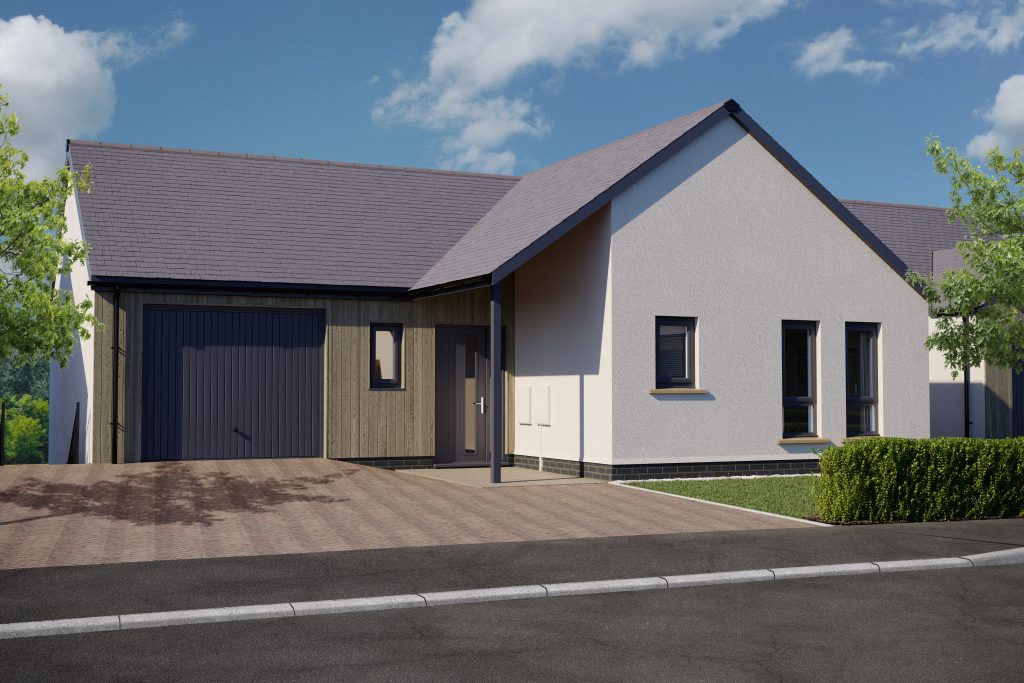 High standard new build house