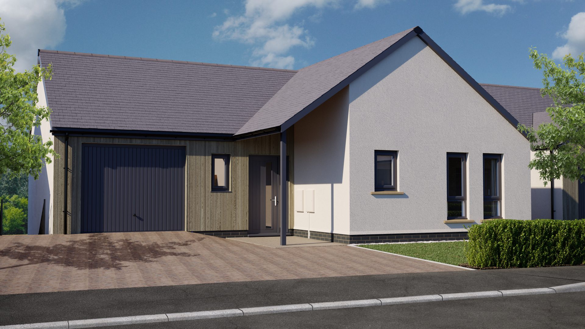 High standard new build house