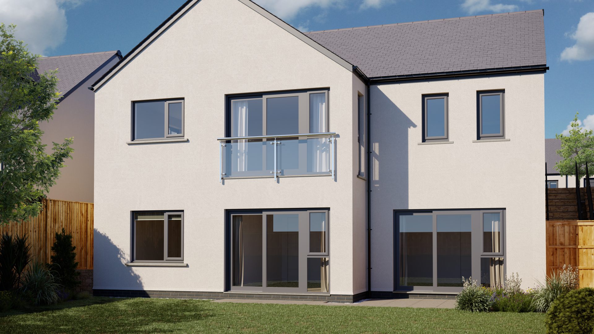 High standard new build house