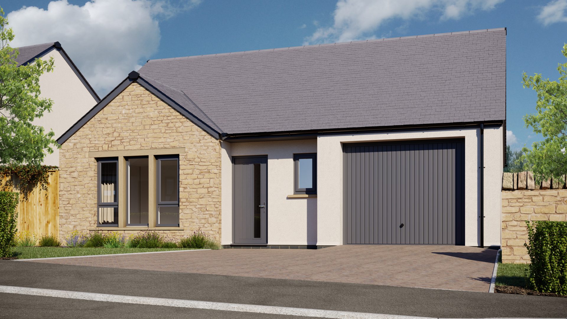 High standard new build house