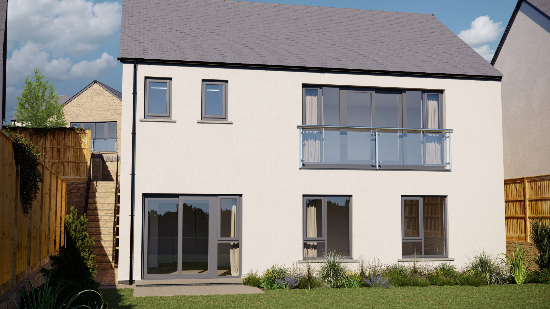 High standard new build house