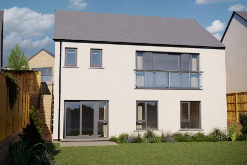 High standard new build house