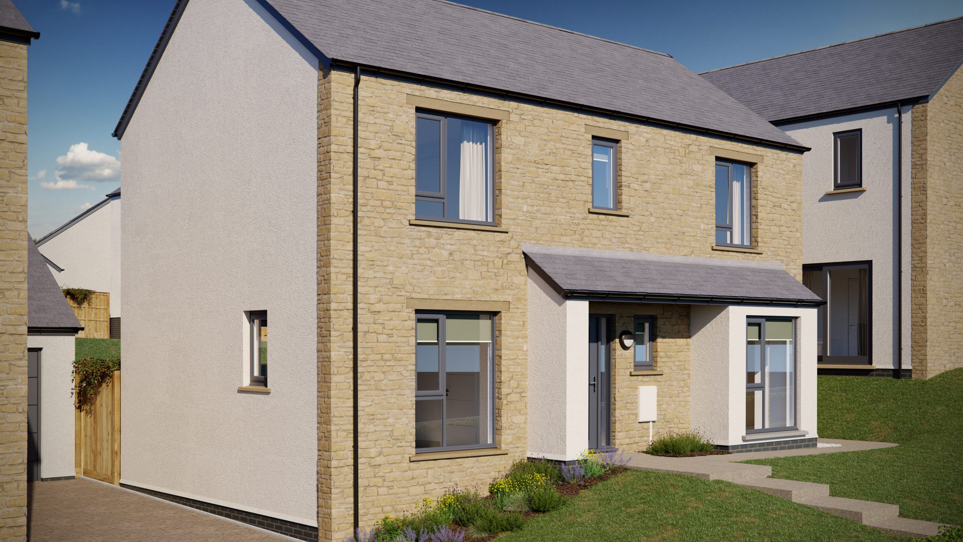High standard new build house