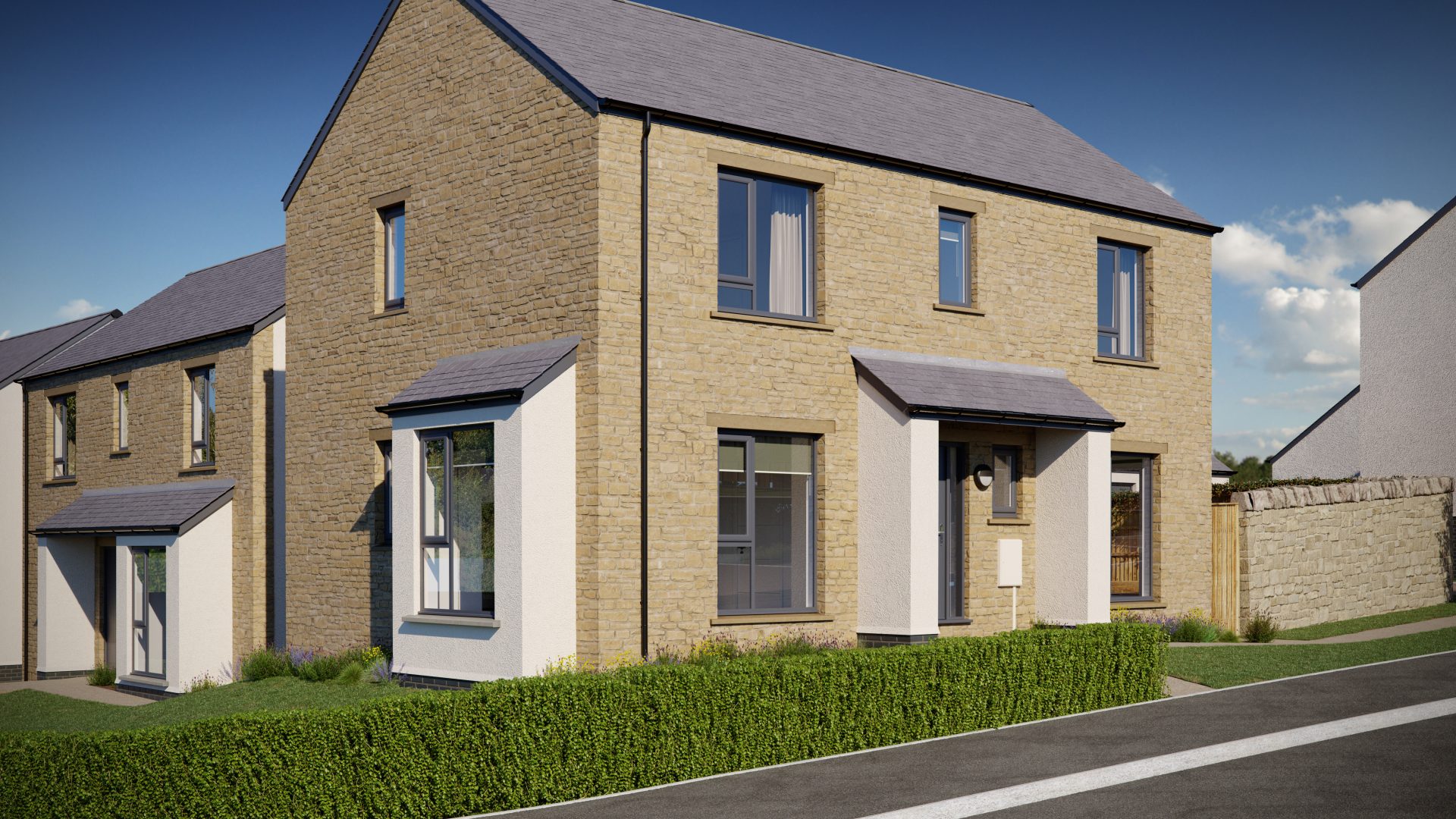 High standard new build house