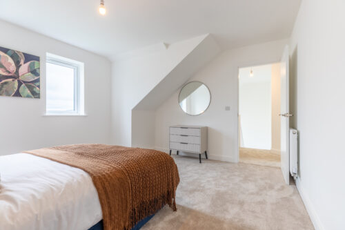 The Aspley bedroom - new build home, Russell Armer by Genesis Homes