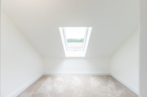 The Aspley study or storage space - new build home, Russell Armer by Genesis Homes