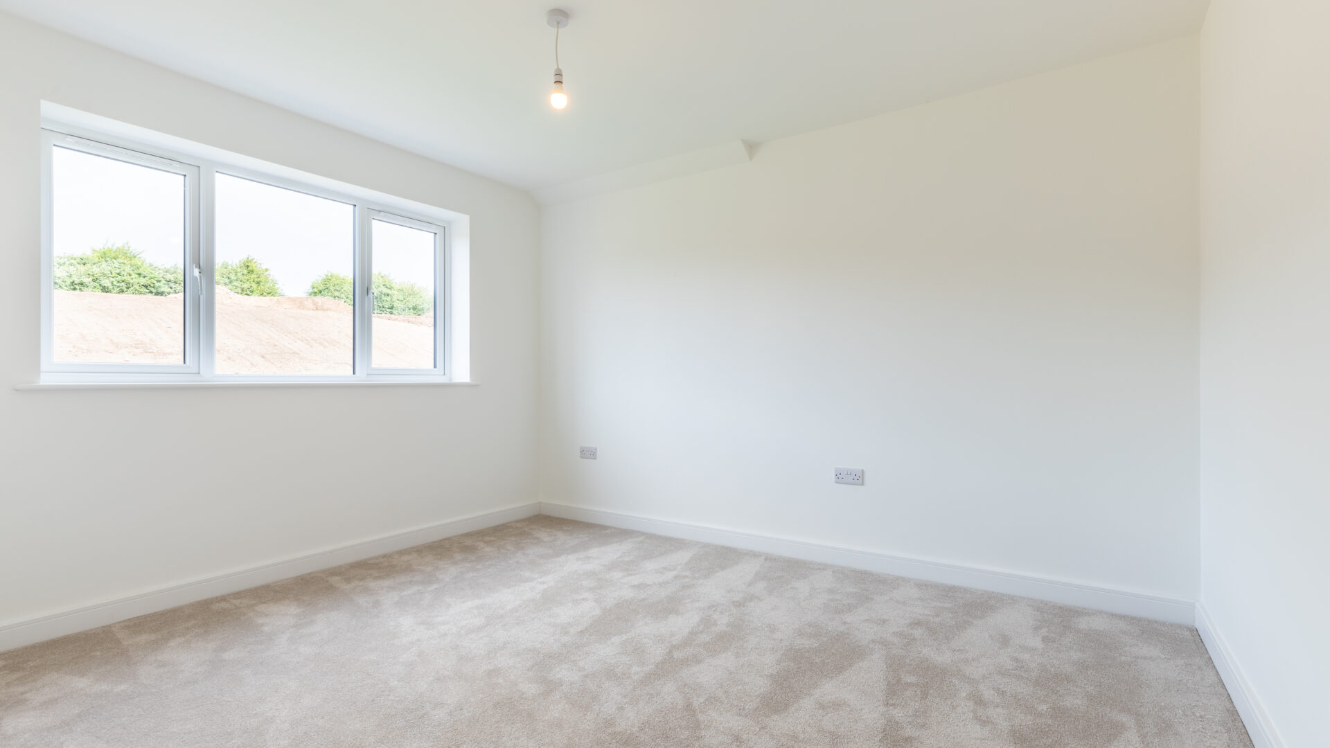 The Aspley bedroom - new build home, Russell Armer by Genesis Homes