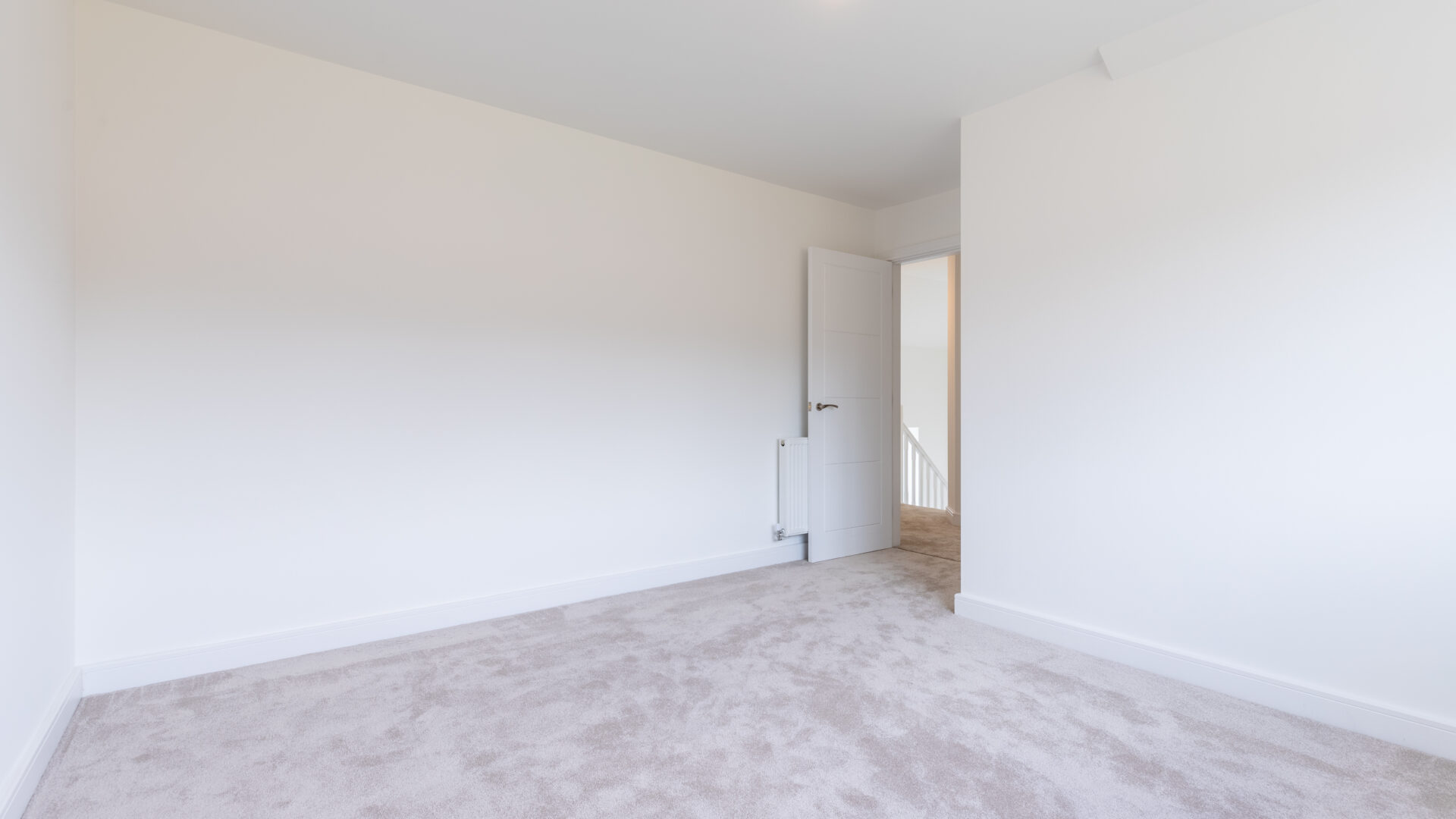 The Aspley bedroom - new build home, Russell Armer by Genesis Homes