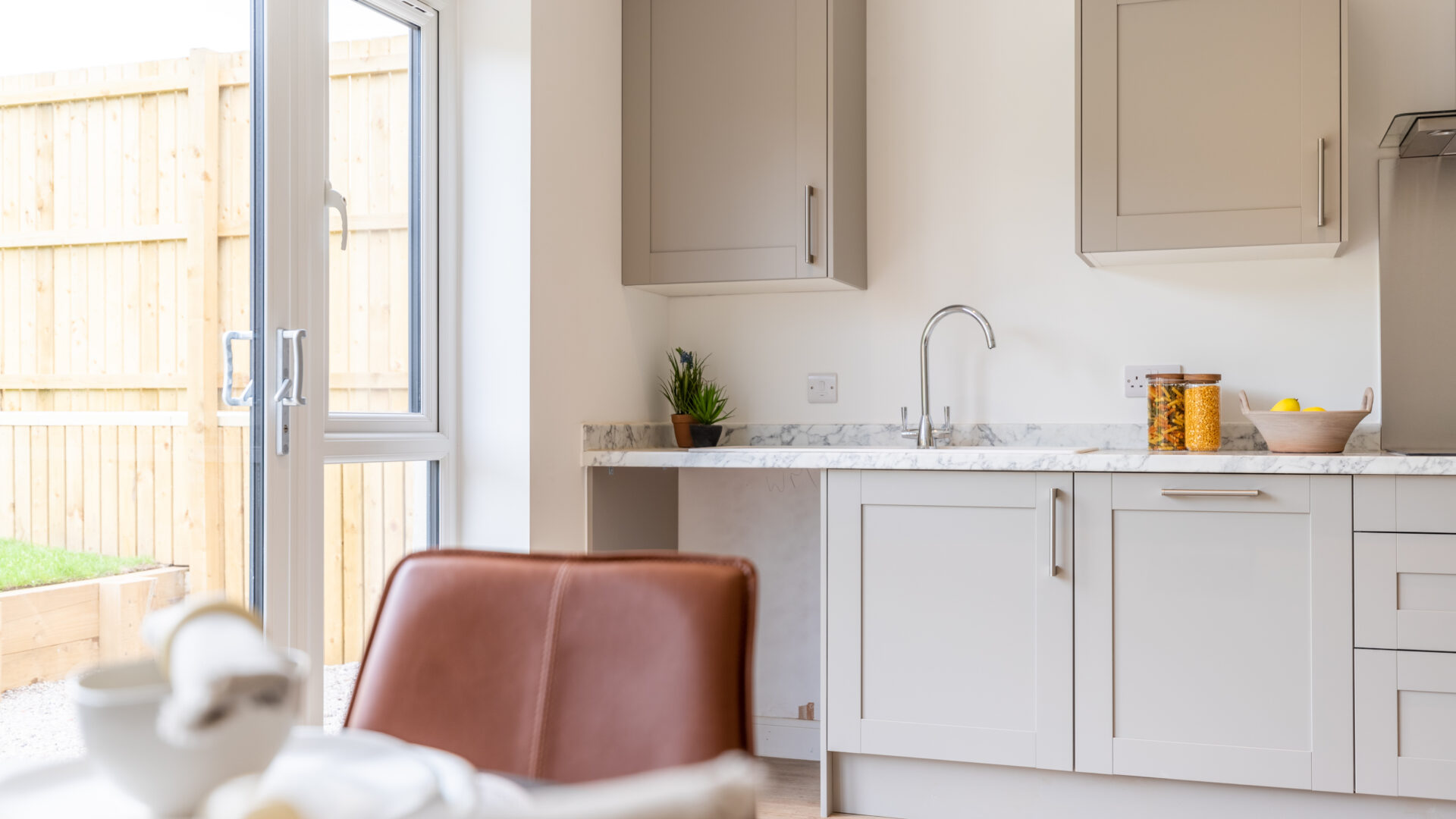 The Aspley kitchen - new build home, Russell Armer by Genesis Homes