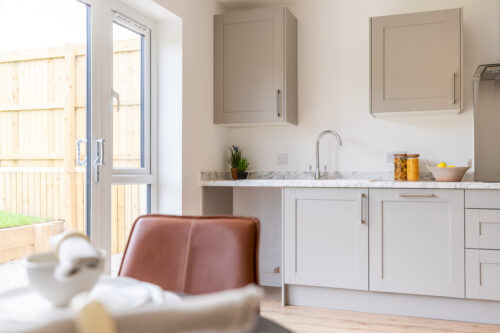 The Aspley kitchen - new build home, Russell Armer by Genesis Homes