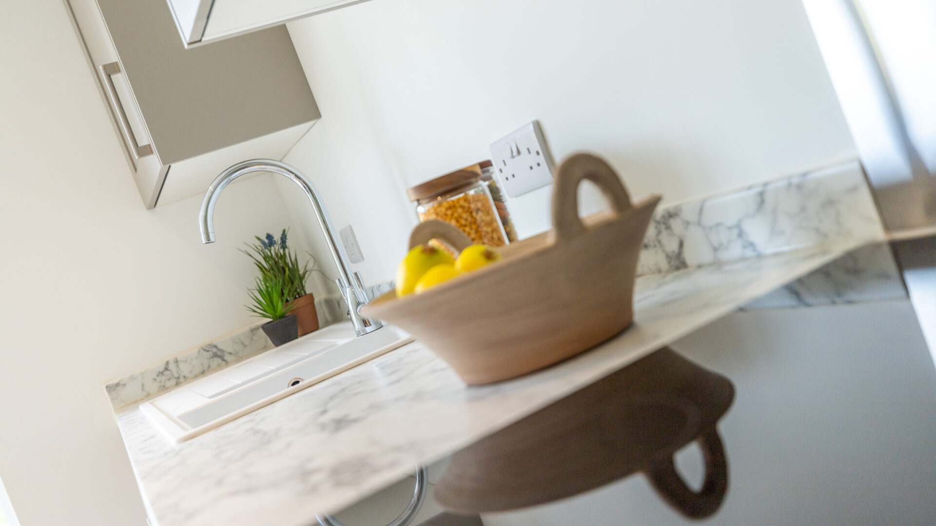 The Aspley kitchen - new build home, Russell Armer by Genesis Homes