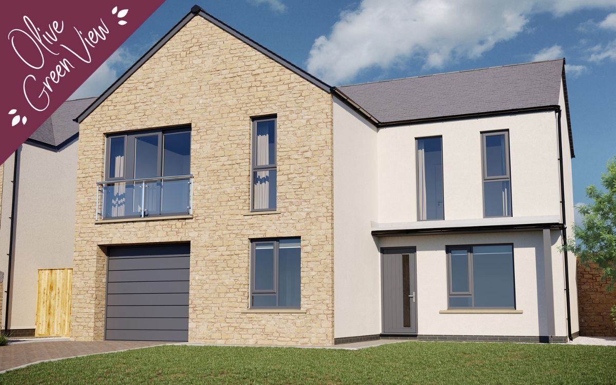 Outside of the Middleton House