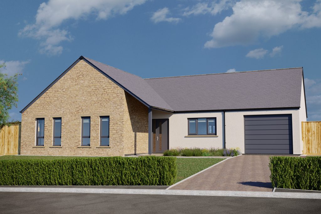 High standard new build house