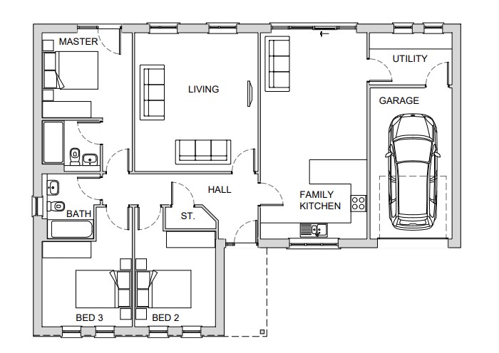 Natland Floorplan