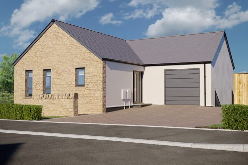 High standard new build house