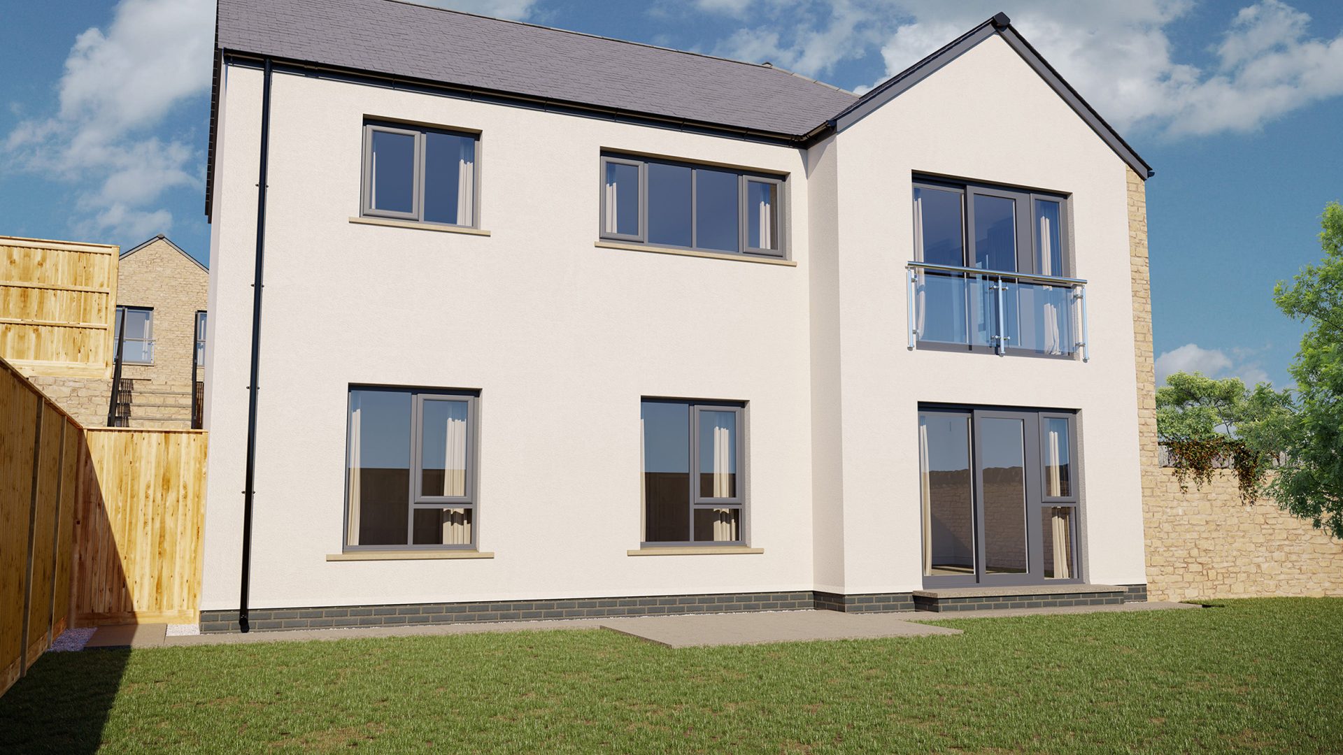 High standard new build house