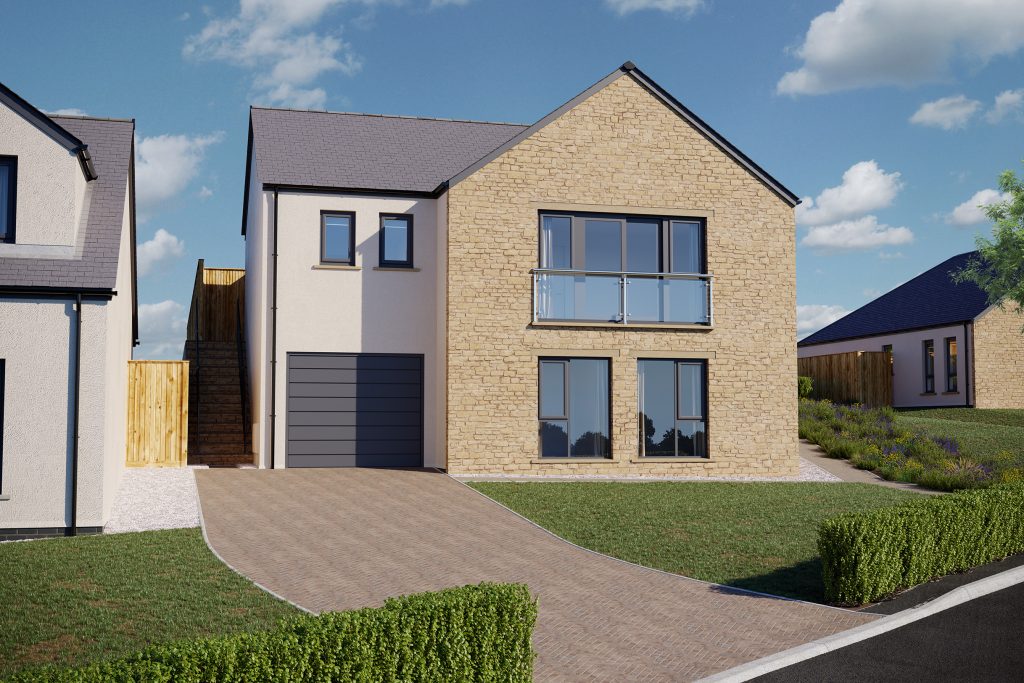 High standard new build house