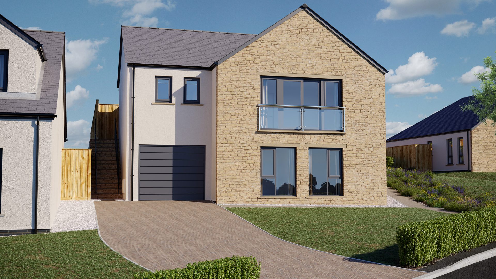 High standard new build house