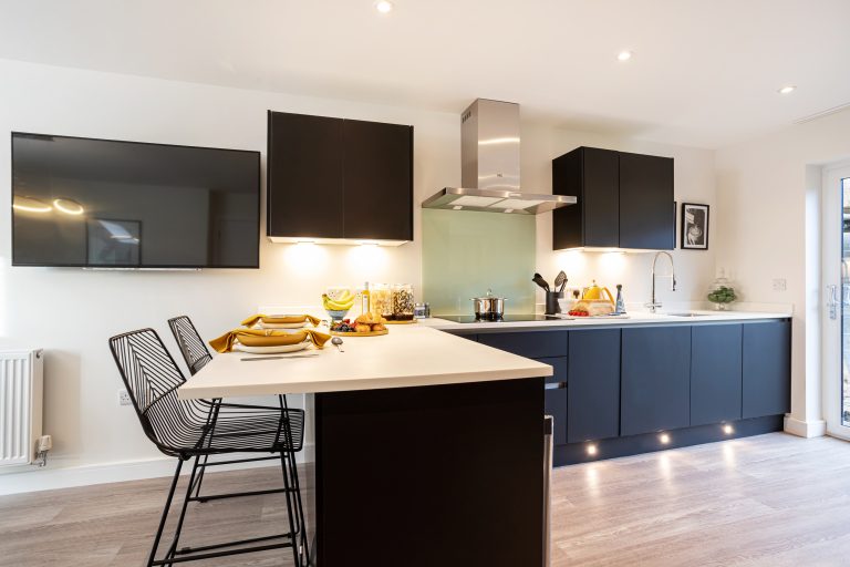 Luxury new build house kitchen