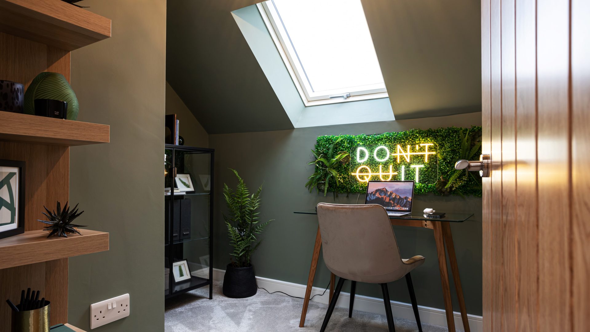 Study in a Genesis Homes new build house