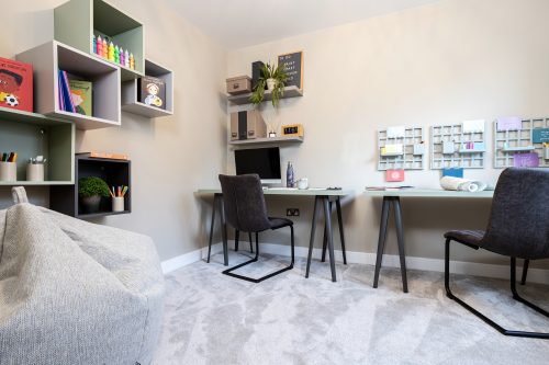 Study space in a Genesis Homes new build property