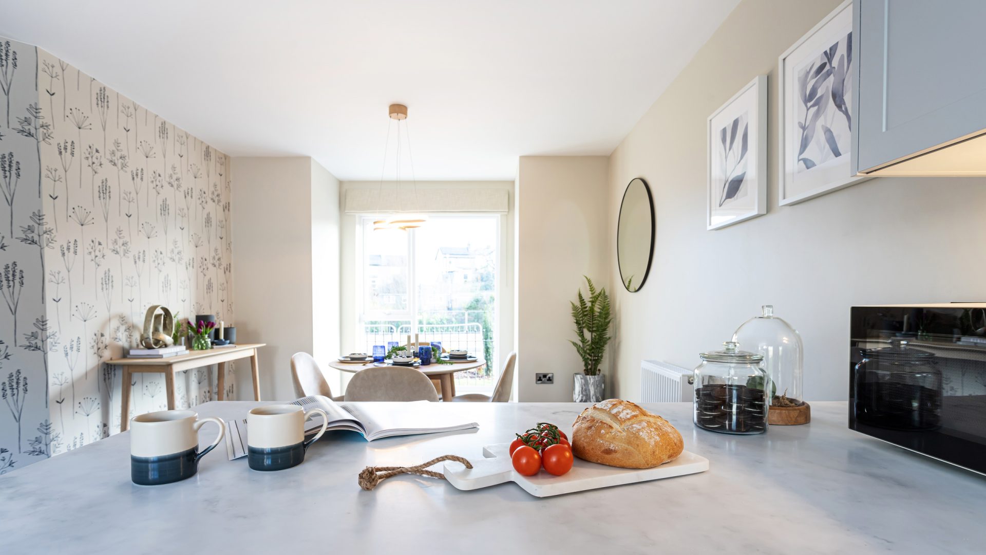 Luxury new build house kitchen