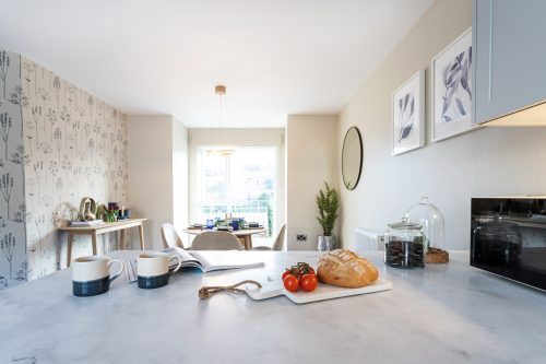 Luxury new build house kitchen