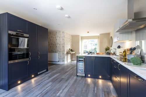 Luxury new build house kitchen