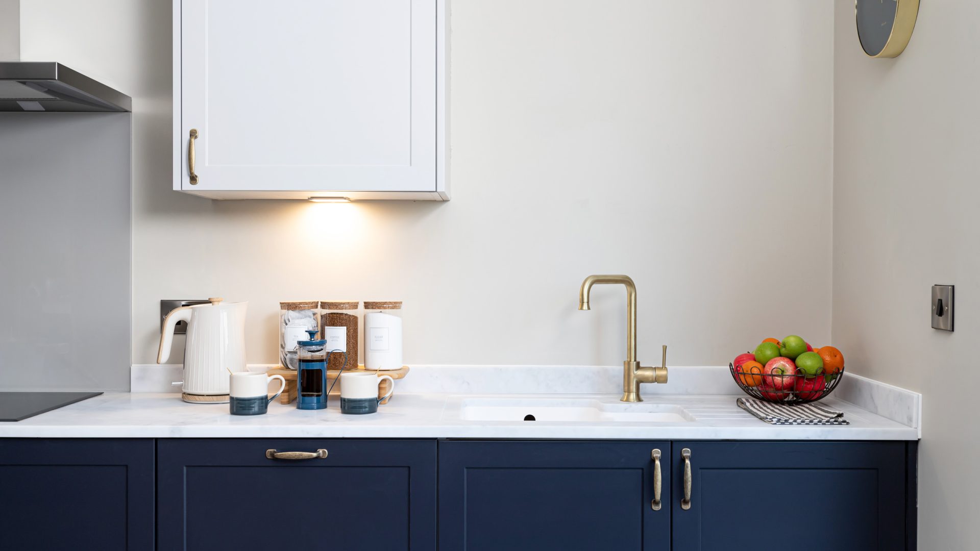 Modern kitchen in a Genesis home