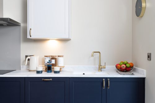 Modern kitchen in a Genesis home