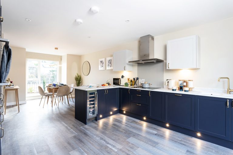 Luxury new build house kitchen